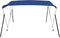 vidaXL - Biminitop - 3-boogs - 183x140x137 - cm - blauw