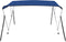vidaXL - Biminitop - 3-boogs - 183x180x137 - cm - blauw