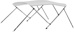 vidaXL - Biminitop - 3-boogs - 183x196x137 - cm - wit