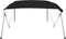 vidaXL - Biminitop - 4 - bogen - 243x210x137 - cm - zwart