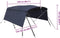 vidaXL - Biminitop - 4 - bogen - met - zijwanden - 243x(170-182)x137 - cm