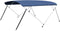vidaXL - Biminitop - 4-boogs - 243x(230-244)x137 - cm - marineblauw