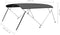 vidaXL - Biminitop - 4-boogs - 243x(230-244)x137 - cm - antracietkleurig