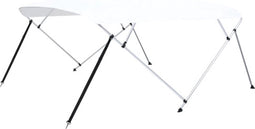 vidaXL - Biminitop - 4-boogs - 243x(230-244)x137 - cm - wit