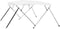vidaXL - Biminitop - 4-boogs - 243x180x137 - cm - wit