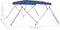 vidaXL - Biminitop - 4-boogs - 243x196x137 - cm - blauw