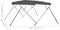 vidaXL - Biminitop - 4-boogs - 243x210x137 - cm - antracietkleurig