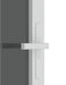 vidaXL - Binnendeur - 102,5x201,5 - cm - ESG-glas - en - aluminium - wit