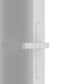 vidaXL - Binnendeur - 76x201,5 - cm - matglas - en - aluminium - wit