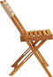vidaXL - Bistrostoelen - 2 - st - massief - acaciahout - en - poly - rattan - beige