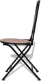 vidaXL - Bistrostoelen - inklapbaar - 2 - st - keramiek - terracottakleurig