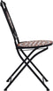 vidaXL - Bistrostoelen - mozaïek - 2 - st - keramiek - bruin
