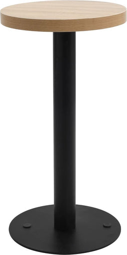 vidaXL - Bistrotafel - 40 - cm - MDF - lichtbruin