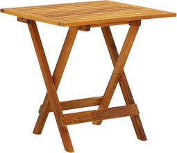 vidaXL - Bistrotafel - 46x46x47 - cm - massief - acaciahout