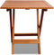 vidaXL - Bistrotafel - 46x46x47 - cm - massief - acaciahout