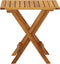 vidaXL - Bistrotafel - 46x46x47 - cm - massief - acaciahout