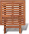 vidaXL - Bistrotafel - 46x46x47 - cm - massief - acaciahout