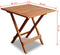 vidaXL - Bistrotafel - 46x46x47 - cm - massief - acaciahout