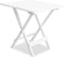 vidaXL Bistrotafel 46x46x47 cm massief acaciahout wit