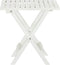 vidaXL Bistrotafel 46x46x47 cm massief acaciahout wit