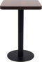 vidaXL - Bistrotafel - 50x50 - cm - MDF - donkerbruin