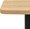 vidaXL - Bistrotafel - 50x50x107 - cm - eikenkleurig