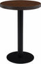 vidaXL - Bistrotafel - 60 - cm - MDF - donkerbruin