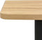 vidaXL - Bistrotafel - 60x60x107 - cm - eikenkleurig