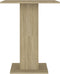 vidaXL - Bistrotafel - 60x60x75 - cm - bewerkt - hout - sonoma - eikenkleurig