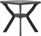 vidaXL - Bistrotafel - 70x70x72 - cm - kunststof - antraciet