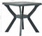 vidaXL - Bistrotafel - 70x70x72 - cm - kunststof - antraciet