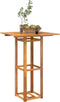 vidaXL - Bistrotafel - 75x75x110 - cm - massief - acaciahout