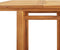 vidaXL - Bistrotafel - 75x75x110 - cm - massief - acaciahout