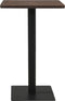 vidaXL - Bistrotafel - 78,5x78,5x107 - cm - donkeressenkleurig