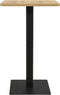 vidaXL - Bistrotafel - 78,5x78,5x107 - cm - eikenkleurig