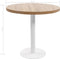 vidaXL - Bistrotafel - 80 - cm - MDF - lichtbruin