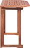 vidaXL - Bistrotafel - 90x50x75 - cm - massief - acaciahout