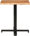 vidaXL - Bistrotafel - met - natuurlijke - randen - 70x70x75 - cm - acaciahout