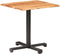 vidaXL - Bistrotafel - met - natuurlijke - randen - 70x70x75 - cm - acaciahout