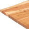 vidaXL - Bistrotafel - met - natuurlijke - randen - 70x70x75 - cm - acaciahout