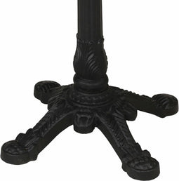 vidaXL - Bistrotafel - Ø - 60x76 - cm - ruw - mangohout