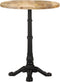 vidaXL - Bistrotafel - Ø - 60x76 - cm - ruw - mangohout