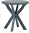 vidaXL - Bistrotafel - Ø70 - cm - kunststof - groen