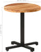 vidaXL - Bistrotafel - rond - Ã70x75 - cm - massief - acaciahout