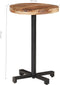 vidaXL - Bistrotafel - rond - Ø50x75 - cm - massief - acaciahout