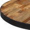 vidaXL - Bistrotafel - rond - Ø55x76 - cm - massief - gerecycled - teakhout
