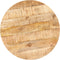 vidaXL - Bistrotafel - rond - Ø60x75 - cm - ruw - mangohout