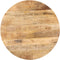 vidaXL - Bistrotafel - rond - Ø70x75 - cm - ruw - mangohout