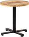 vidaXL - Bistrotafel - rond - Ø70x75 - cm - ruw - mangohout