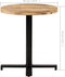 vidaXL - Bistrotafel - rond - Ø70x75 - cm - ruw - mangohout